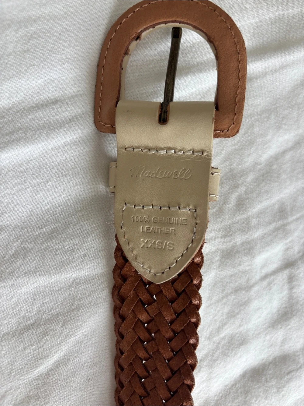 Madewell 100% Woven Leather Belt